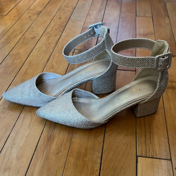 Dream Pairs Glitter gold block heel - 7 - Picture 3 of 6